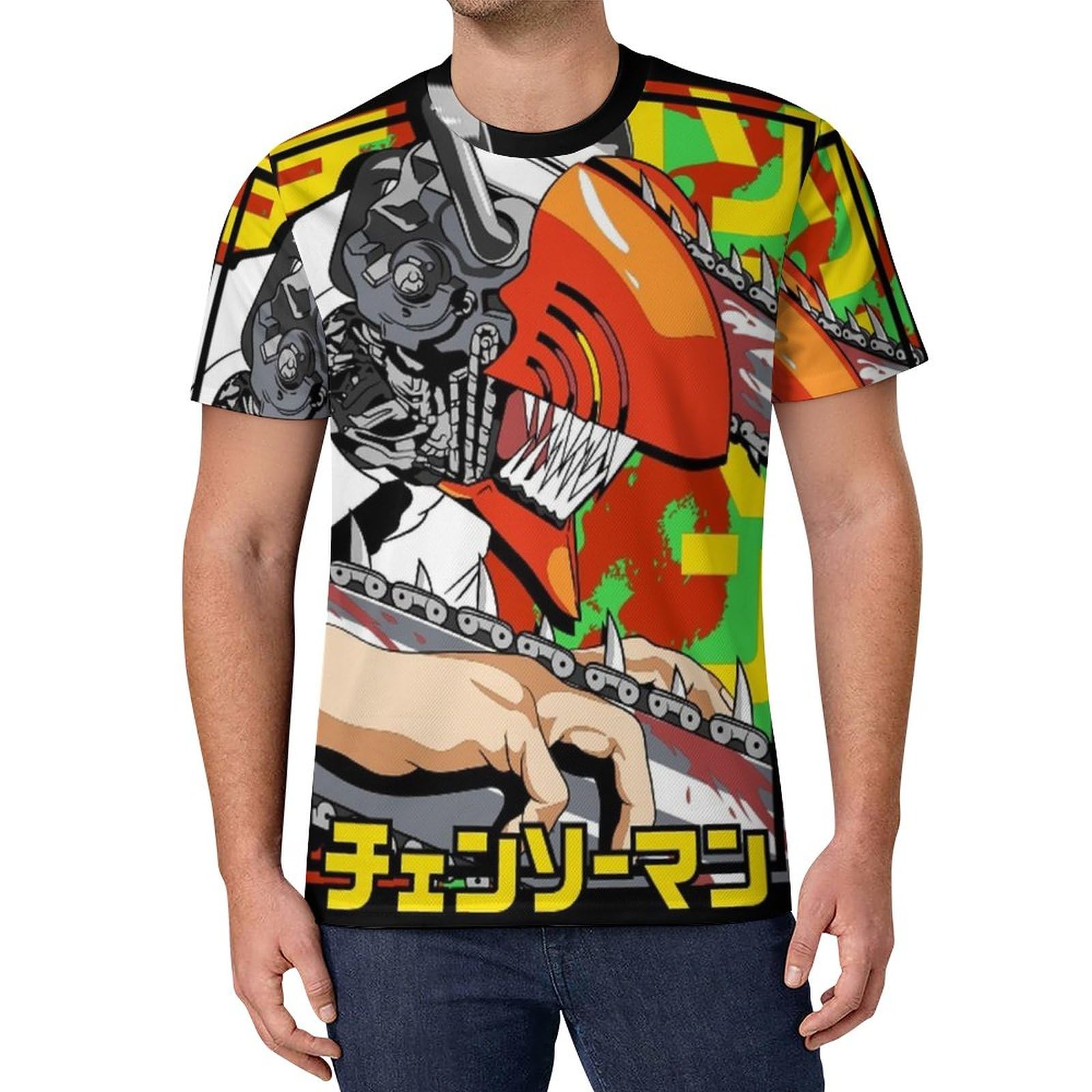 チェンソーマン　Tシャツ　デンジ　ポチタ チェンソーマン Tシャツ デンジ ポチタ